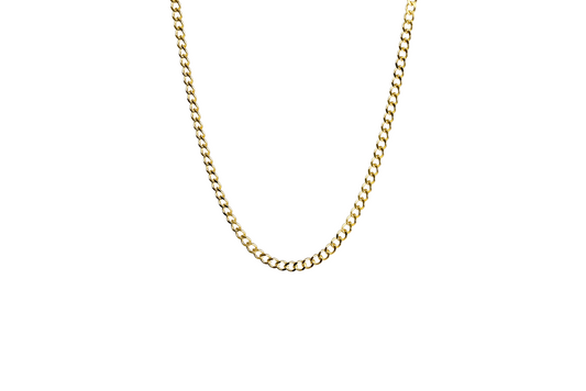 Matteo Large Curb Chain 24" | 18K Gold-Filled & Silver