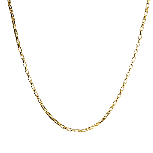 Lucia Box Interwoven Link Chain | 18K Gold-Filled