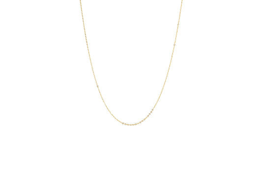 Luciana Long Classic Chain | 18K Gold-Filled & Silver