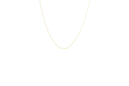 Minimalist Charm Ring Chain Necklace