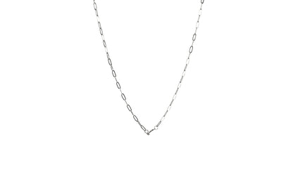 Toggle Link Paper Clip Chain Necklace