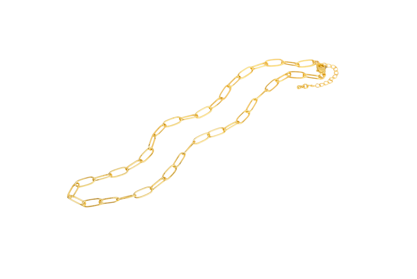 Oval Paperclip Chain