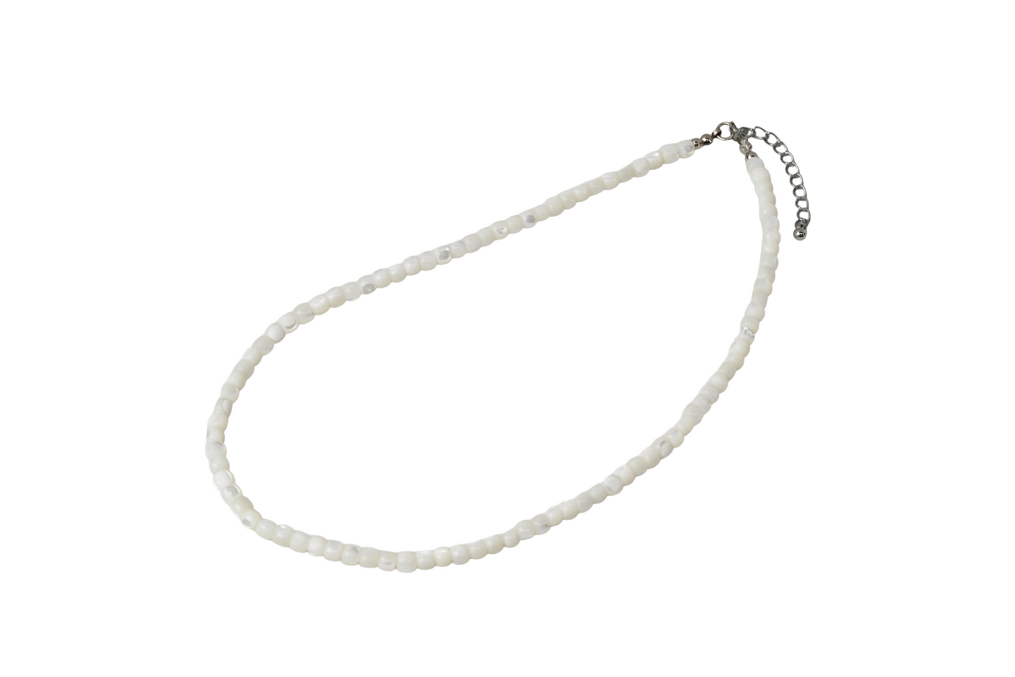 Shell Seed Bead Necklace