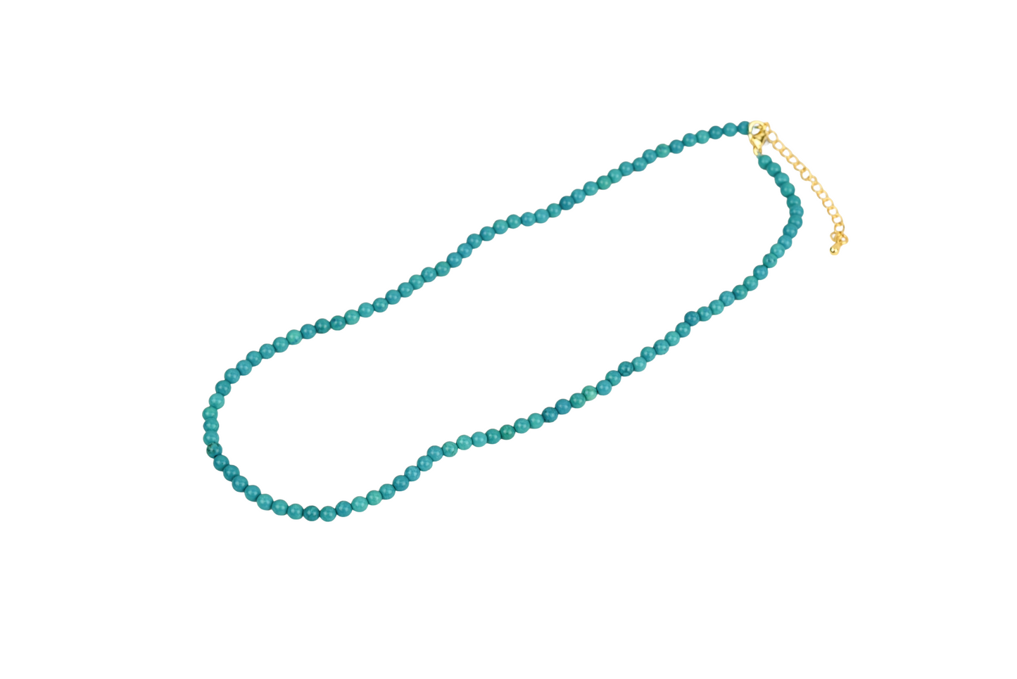 Classic Turquoise Bead Necklace