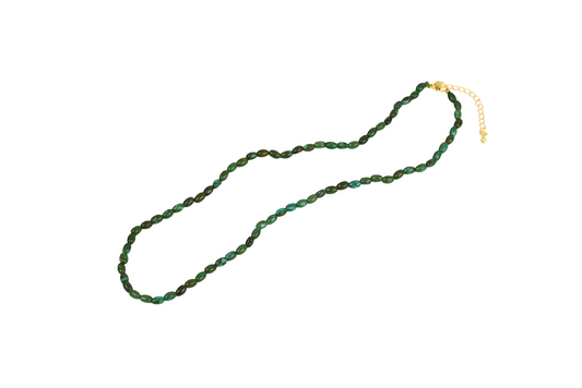 Azurea Turquoise Necklace | 18K Gold-Filled & African Turquoise