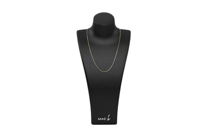 Flat Elongated Link Necklace