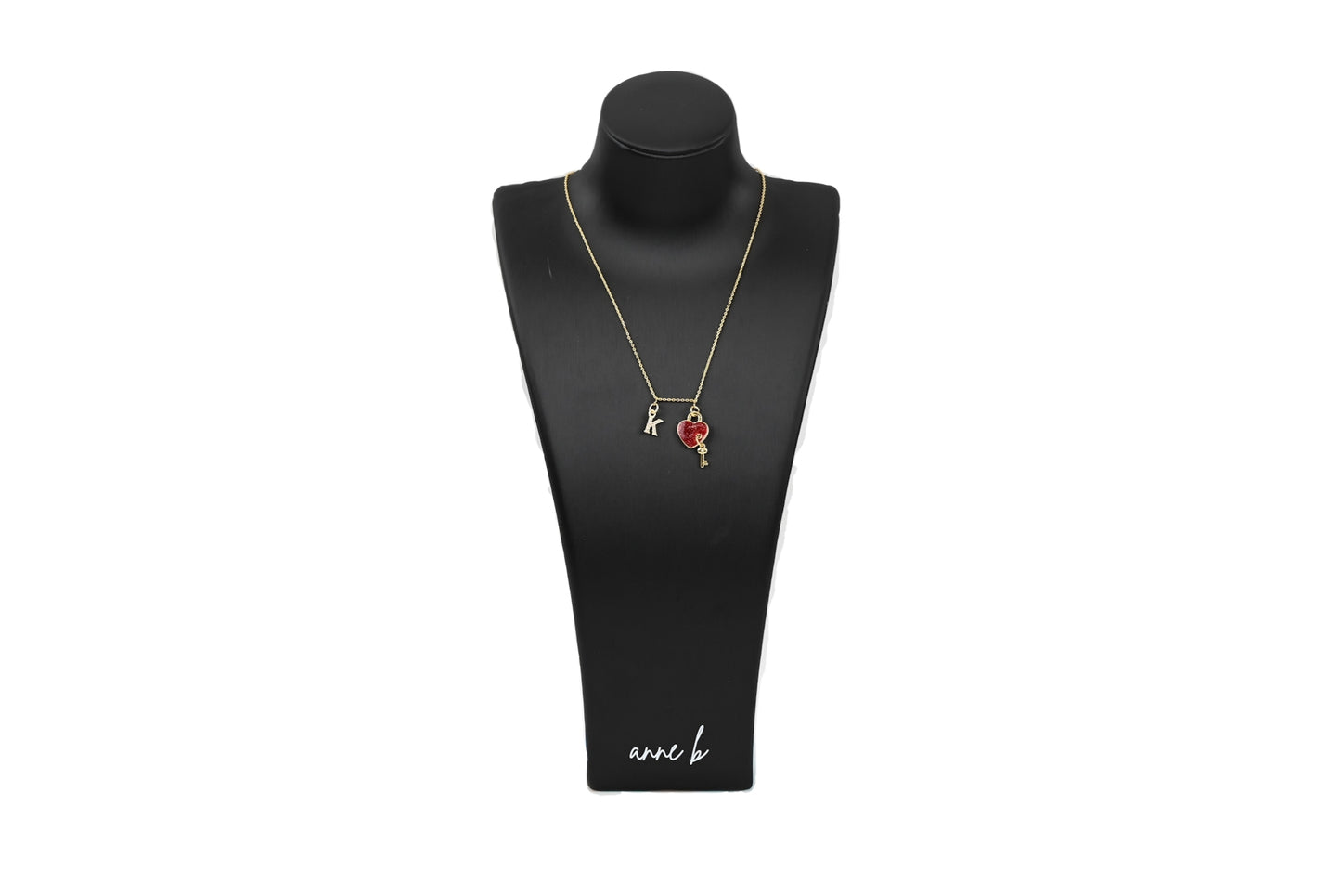 Minimalist Charm Ring Chain Necklace