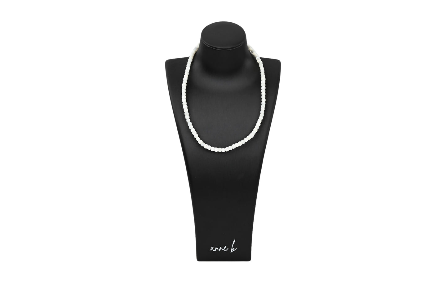 Shell Seed Bead Necklace