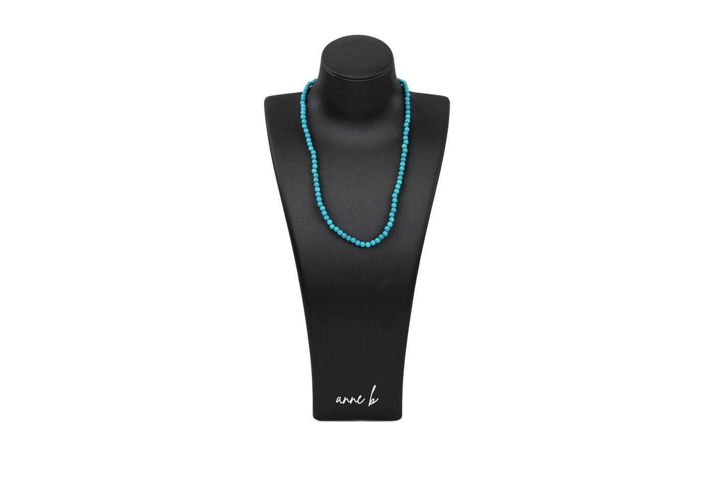 Classic Turquoise Bead Necklace