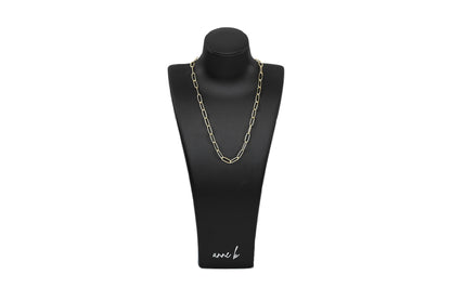 Oval Paperclip Chain