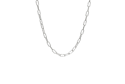 Chunky Oval Textured Rounded Chain