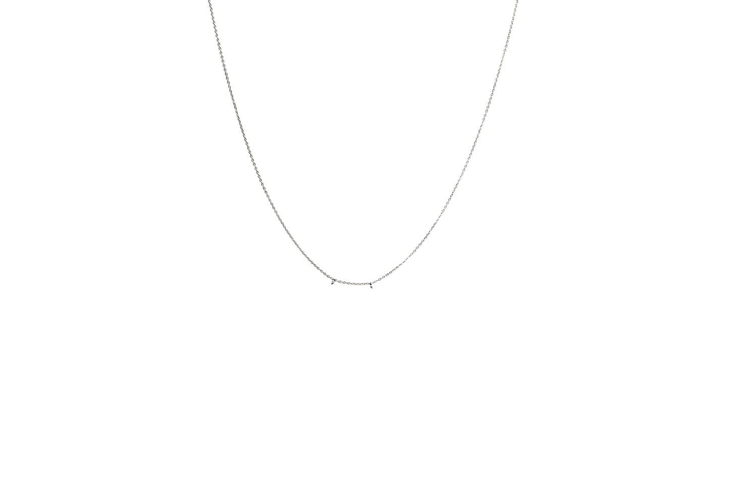 Minimalist Charm Ring Chain Necklace