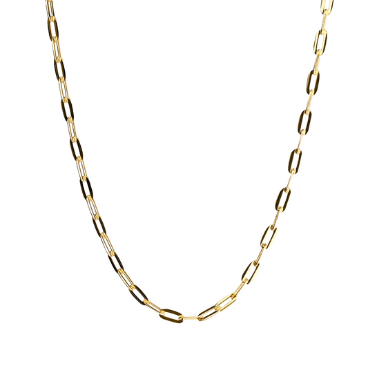 Marcella Oval Chain | 18K Gold-Filled & Silver