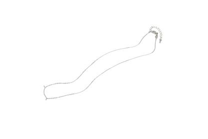 Minimalist Charm Ring Chain Necklace