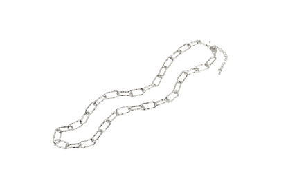 Chunky Oval Textured Rounded Chain