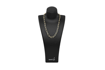 Chunky Oval Textured Rounded Chain
