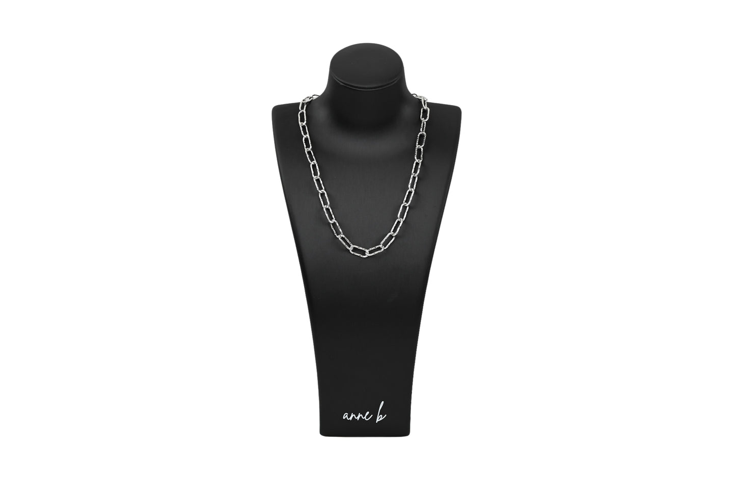 Chunky Oval Textured Rounded Chain