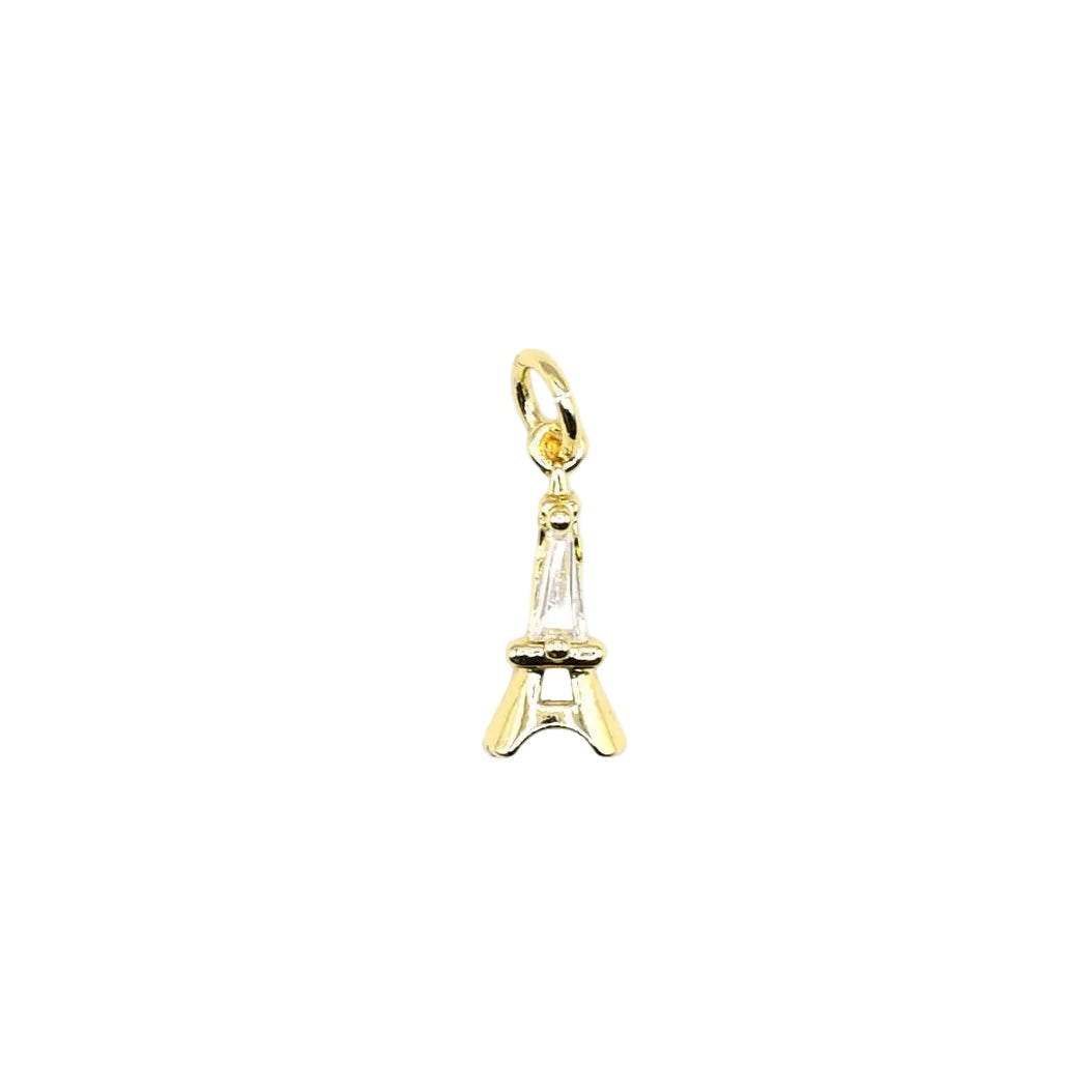 Eiffel Tower Charm Pendant | 18K Gold-Filled